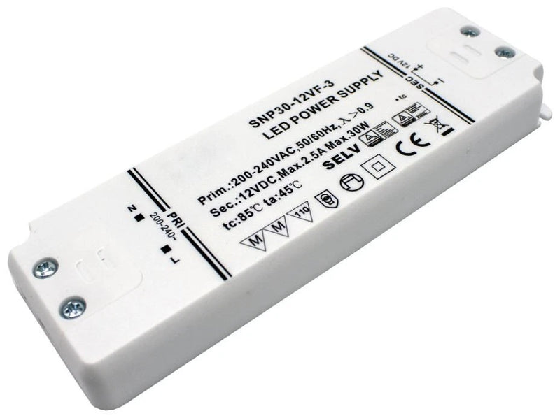 POWERPAX - 12V, 31.2W, 2.6A Constant Voltage LED Driver