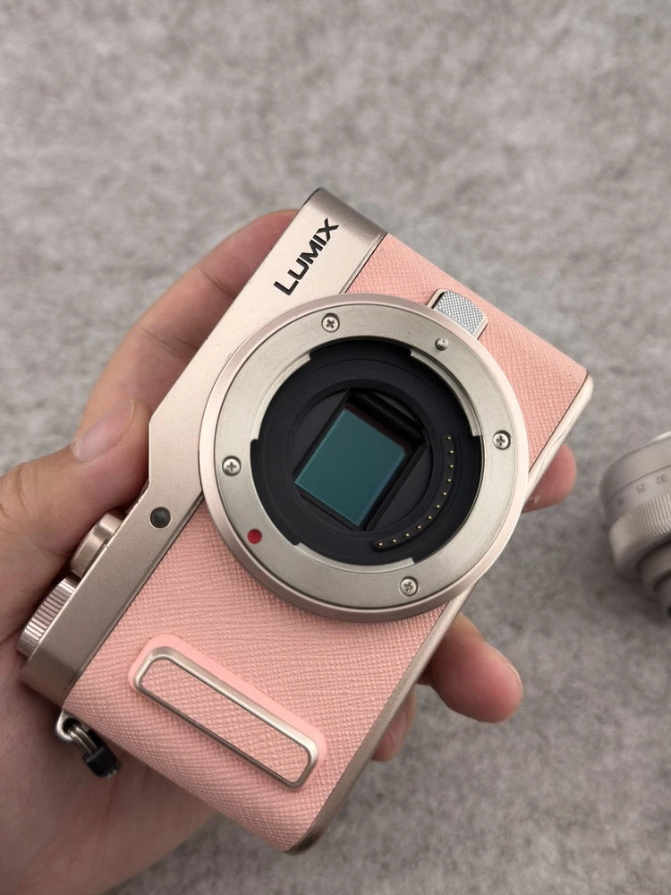 Pink Panasonic GF10 16MP M4/3 - 180¡ã Flip Touch, Night Selfie, Ideal for Youth