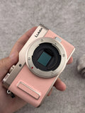 Pink Panasonic GF10 16MP M4/3 - 180¡ã Flip Touch, Night Selfie, Ideal for Youth