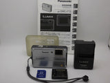 Panasonic Lumix DMC-FT2-S Digital Camera Solid Silver Waterproof From Japan