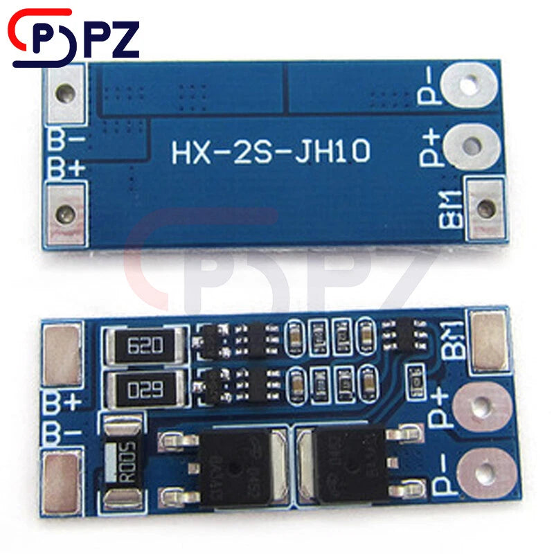 2S 8A 7.4V 8.4V Balance 18650 Li-ion Lipo Lithium Battery BMS Protection Board