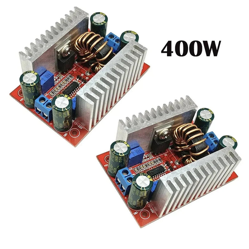 2PC 400W 15A DC-DC Step Up Boost Voltage Converter Power Supply Module Drive
