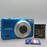 Fujifilm Digital Camera FinePix JX530 14.0MP Blue Tested