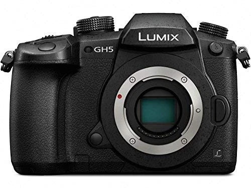 PANASONIC LUMIX GH5 Body 4K Mirrorless Camera, 20.3 Megapixels, Dual I.S. 2.0, 4