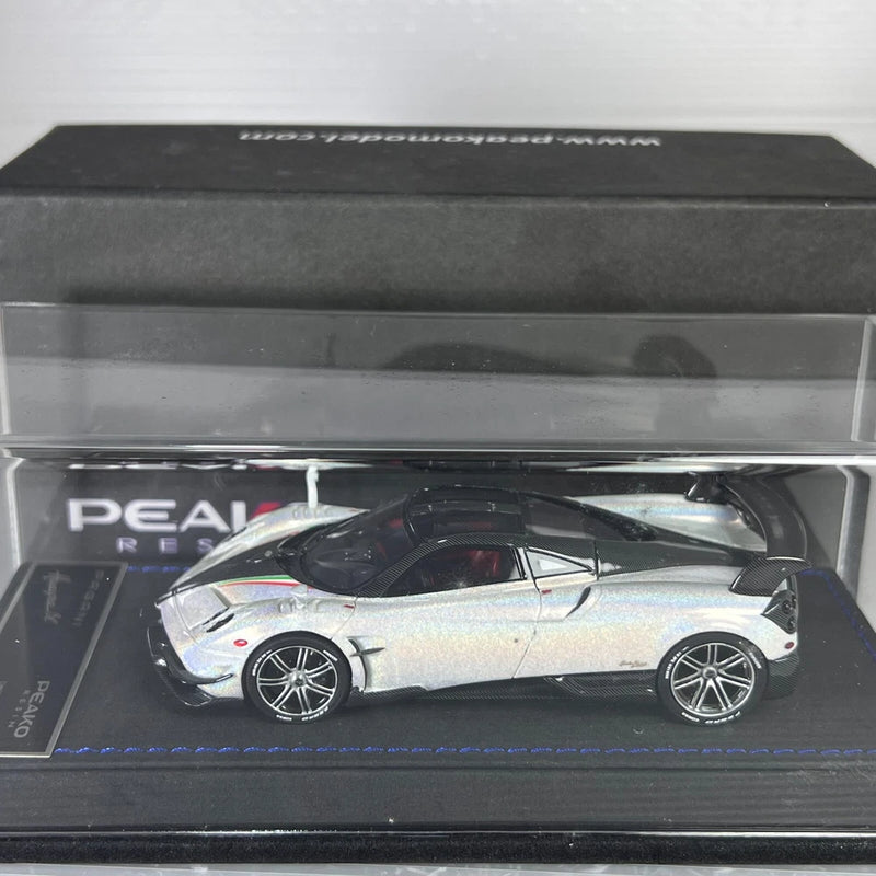 1/43 Scale Peako Model Pagani Huayra BC Chameleon White 31115 Ltd 50 pcs