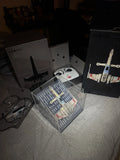 Star Wars T-65 X-Wing battling drone collector box with parts and wings