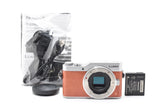 [Top MINT] Panasonic LUMIX DC-GF9 Orange Body Only Japanese Only From JAPAN