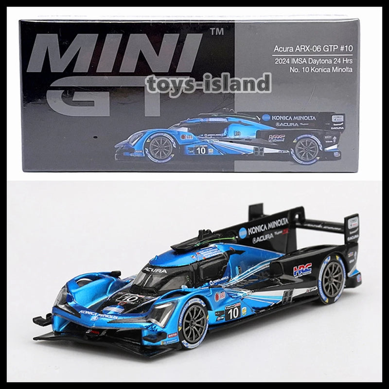 MINI GT 1056 Acura ARX-06 GTP #10 2024 IMSA Daytona 24 Hrs 1/64 Diecast Car New