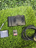 Panasonic LUMIX DMC-LX9 Japanese Language Only. W/Battery+ Charger+ SD CARD