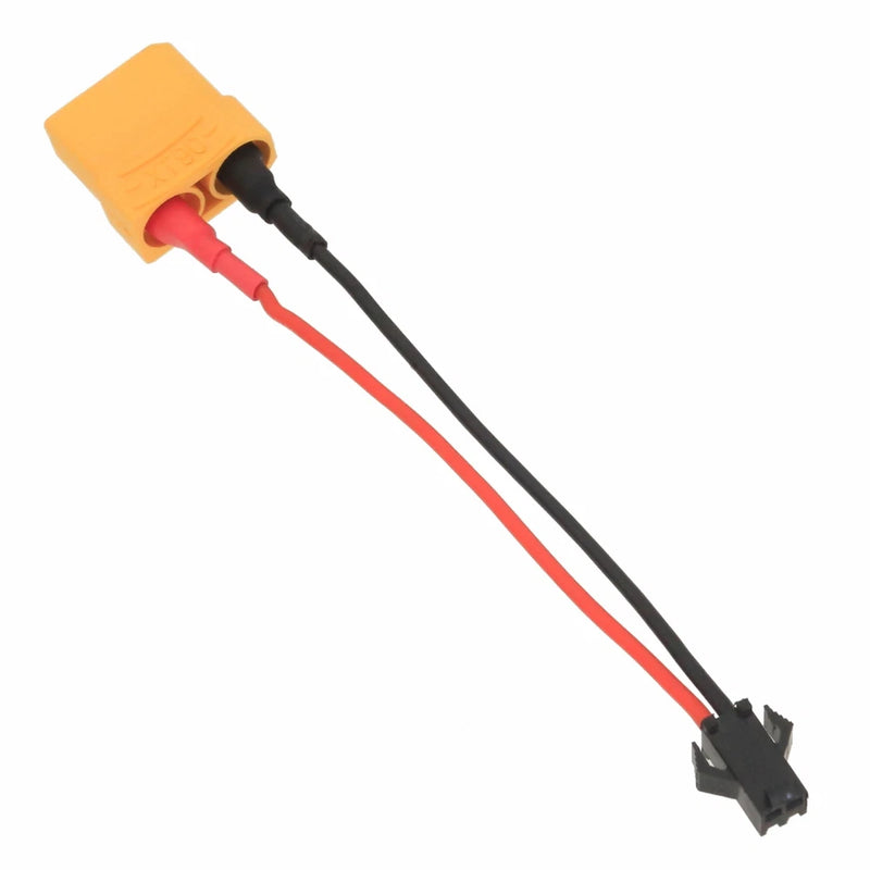 XT90 Female to SM 2P Female Adapter 20awg 10cm Wire for RC Battery Hobby Toy FPV