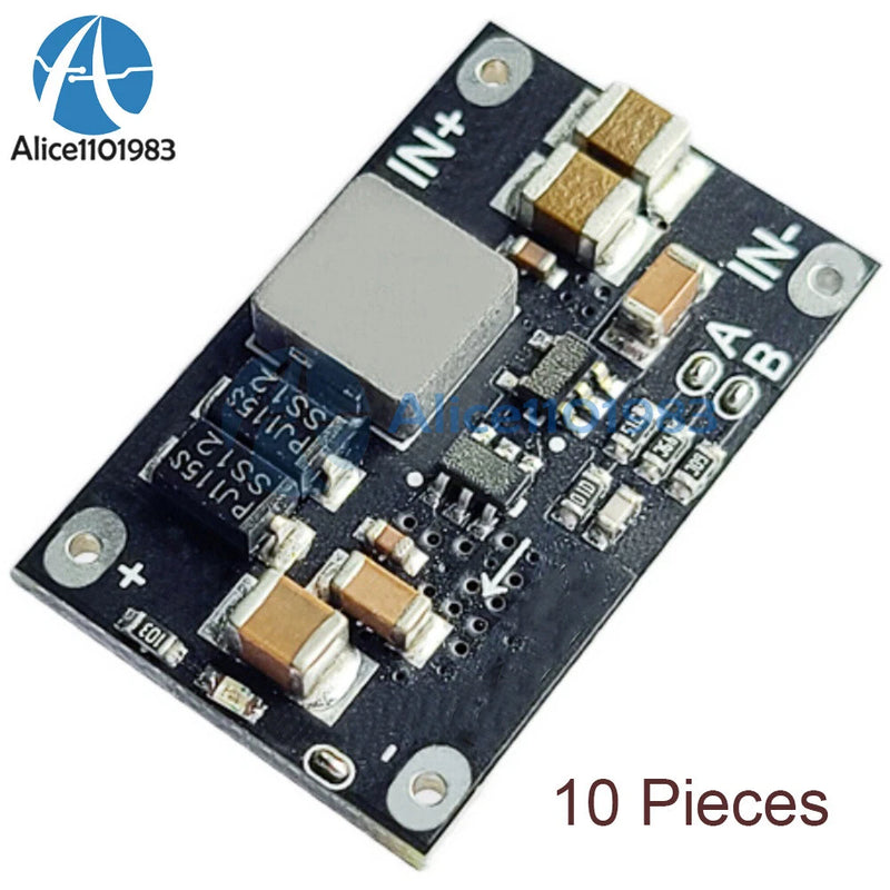 10 Pieces DC-DC Boost Step up Module DC 3~5.5V to DC 5V/8V/9V/12V 1A 10W