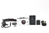 [N MINT]Panasonic LUMIX DMC-GF1 ASPH Mirrorless Camera White JAPAN Japanese only