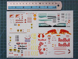 1/32 decals racing cars 2018 for model kits 63829h