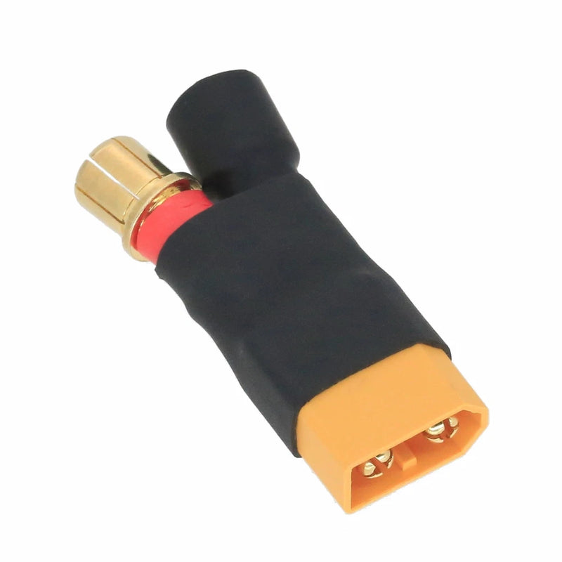 HXT 8mm Male+/Female- to XT60 Male No Wires Adapter RC Lipo Battery Toys FPV UAV