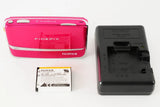 [Near MINT w/battery] Fujifilm FinePix Z70 Pink 12.0MP Digital Camera From JAPAN