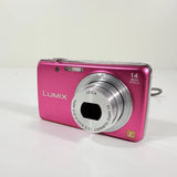 Panasonic Digital Camera Lumix DMC-FS40 14.1MP Pink Tested Cute Digicam ++