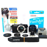 Panasonic Mirrorless PEN E-P3, M.ZUIKO 14-42mm F3.5-5.6 (Language Japanese only)