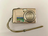 Fujifilm FinePix F60fd Silver 12MP Digital Camera Face Detection