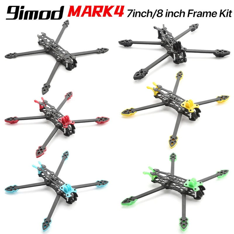 9IMOD 7" FPV Racing Drone Frame Kit Carbon Fiber 295mm RC Quadcopter Frame Kit