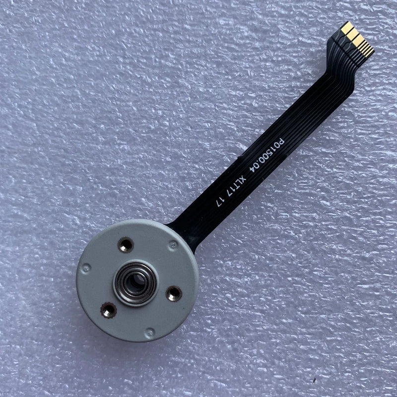 Gimbal yaw motor repair part with circular connector and black flex ribbon cable