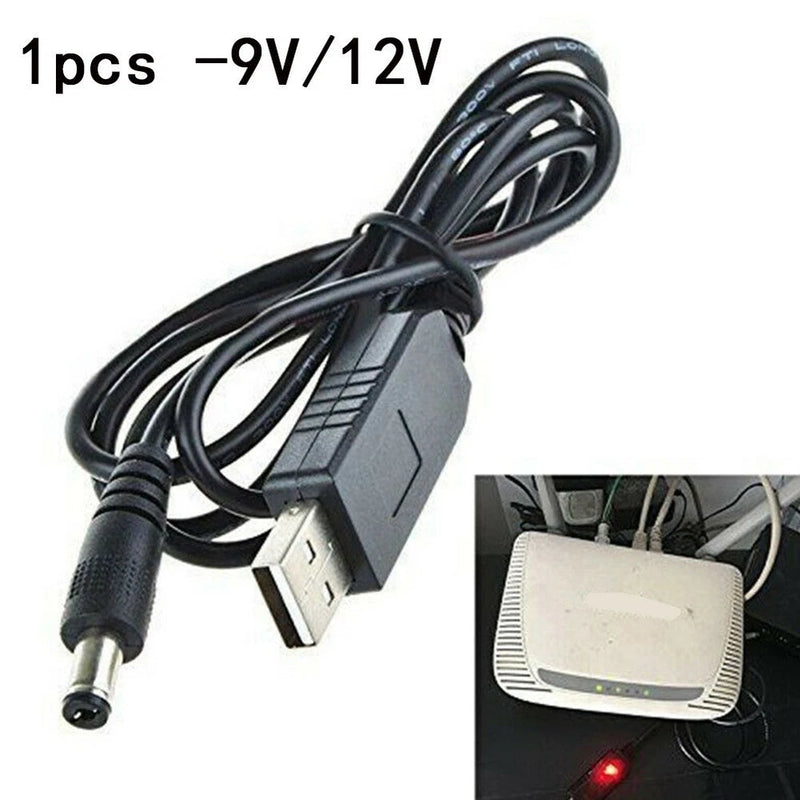 Boost Cable for CHARGER Cable Converter USB Input 1M / 3Ft 9 Volts Boost Module
