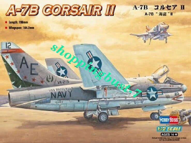 Hobbyboss 1/72 87202 A-7B Corsair II  Model Kit