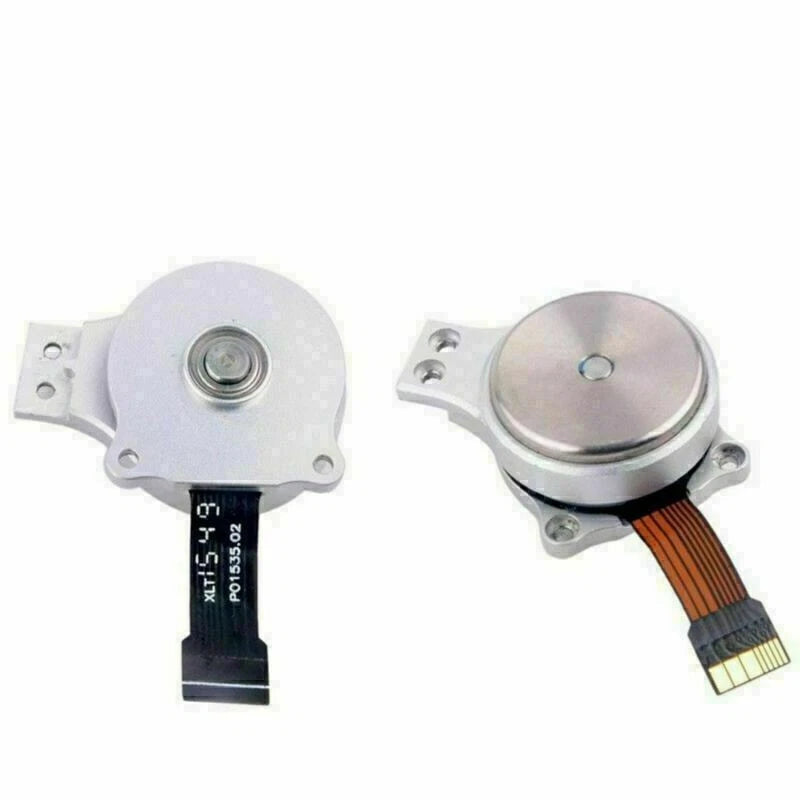 Metal roll motor mount repair part with circular housing and ribbon cable connector