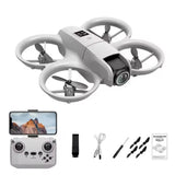 Mini 4K Drone with Obstacle Avoidance - Optical Flow Hover - 90?? Adjustable Cam
