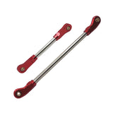 Huangbo Metal Front Axle Steering Rod Servo Rod Suitable for1/10 R1001R1002R1003