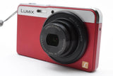 Panasonic LUMIX DMC-XS3 14.1MP Compact Digital Camera Red From Japan Tested
