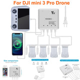 Small charger Fast Charging charger For DJI Mini 3/4 Pro Drone Accessories Drone