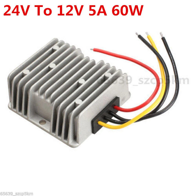 Voltage STEP-DOWN BUCK Power DC Converter Step Down Regulator 24V To 12V 5A 60W