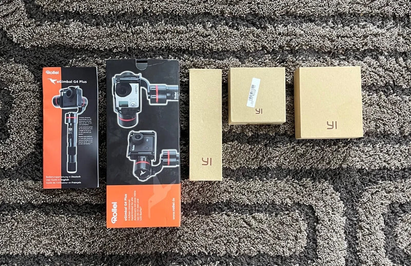 YI action Camera with Waterproof Case White