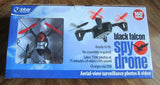 Black Falcon Spy Drone 160' Range Rechargeable Pictures Video NIB BRAND NEW