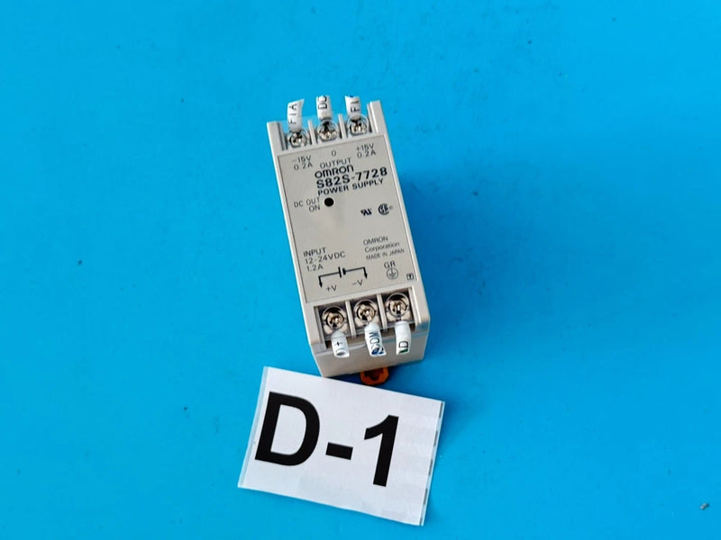Omron S82S-772B Power Supply ??15V 0.24A DC-DC Converter, 12?C24VDC Input ?C