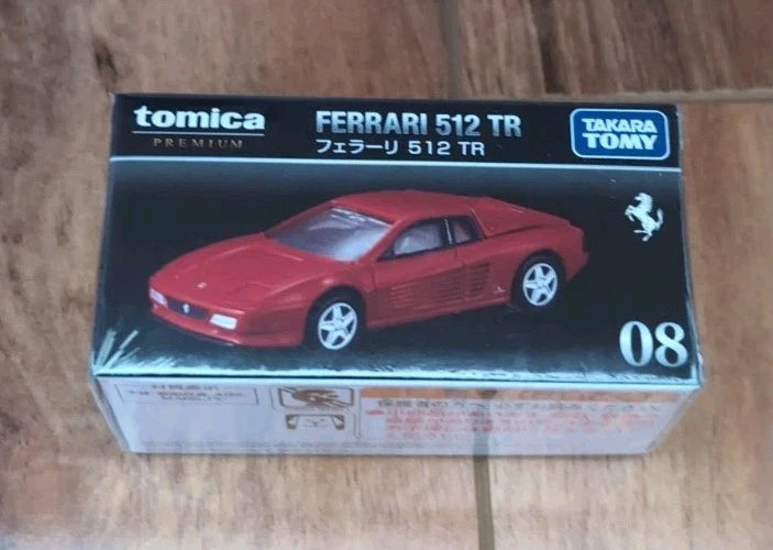 TAKARA TOMY TOMICA Premium #08 Ferrari 512 TR Red Diecast Model Car NEW 2026
