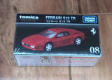 TAKARA TOMY TOMICA Premium #08 Ferrari 512 TR Red Diecast Model Car NEW 2026