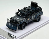 MB 1:64 Scale APC Explosion Proof Armored Vehicle SUV Model Diecast Metal Car