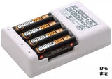 AA NiMH Neo Champ 4 Pack with Rapid Charger PROII Battery Charger Series 55116 Battery