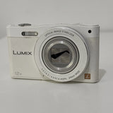 Panasonic Digital Camera Lumix DMC-SZ8 16.0MP White Tested JPN ONLY READ