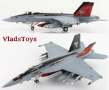 1/72 F/A-18E Super Hornet model with VFA-31 Tomcatters red and gray markings