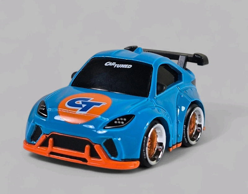 2022 TOYOTA GR86 JDM CAR TUNED Diorama Collectible DieCast Model 1:64 Blue LOOSE