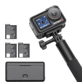 Pack Aventura DJI Osmo Action 5 Pro  c??mara de acci??n 4K con sensor 1/1.3