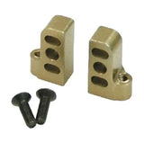 Gold 7075 aluminum servo mount bracket with screw set, RC car part