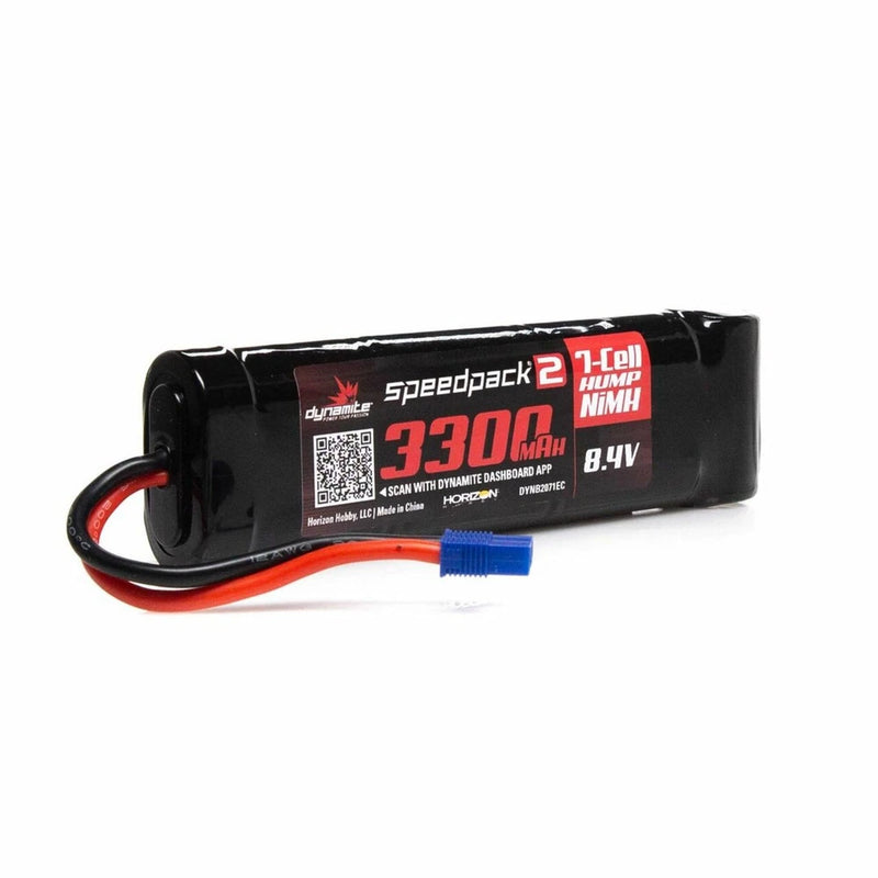 Dynamite B2071EC Speedpack2 8.4V 3300mah 7 Cell NiMH EC3