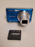 Panasonic LUMIX DMC-FH20 Digital Camera,Battery WORKS Broken Battery Door tested