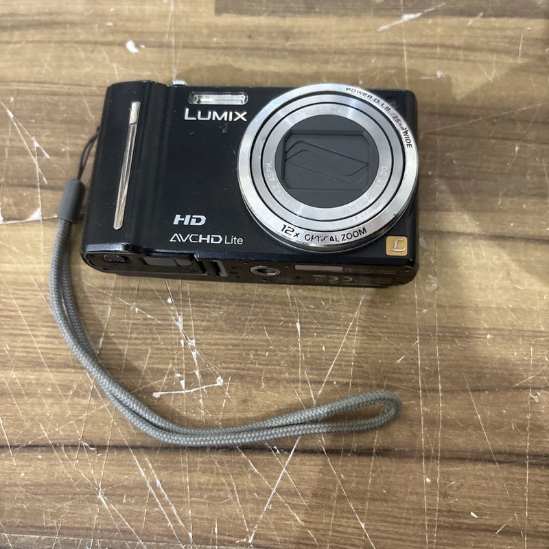 Panasonic Lumix DMC-TZ10 12x Optical Zoom 12.1MP Digital Camera Silver UNTESTED