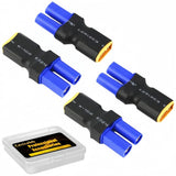 Cecicebb 4 Pack XT60 to EC5 Adapter Male Connector Female... Battery