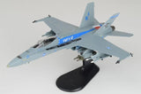 Hobby Master 1/72 F/A-18C Hornet fighter jet model on black display stand