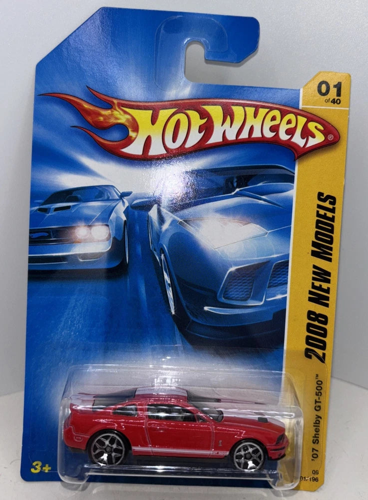Hot Wheels 2008 New Models ¡®07 Shelby GT-500 Red